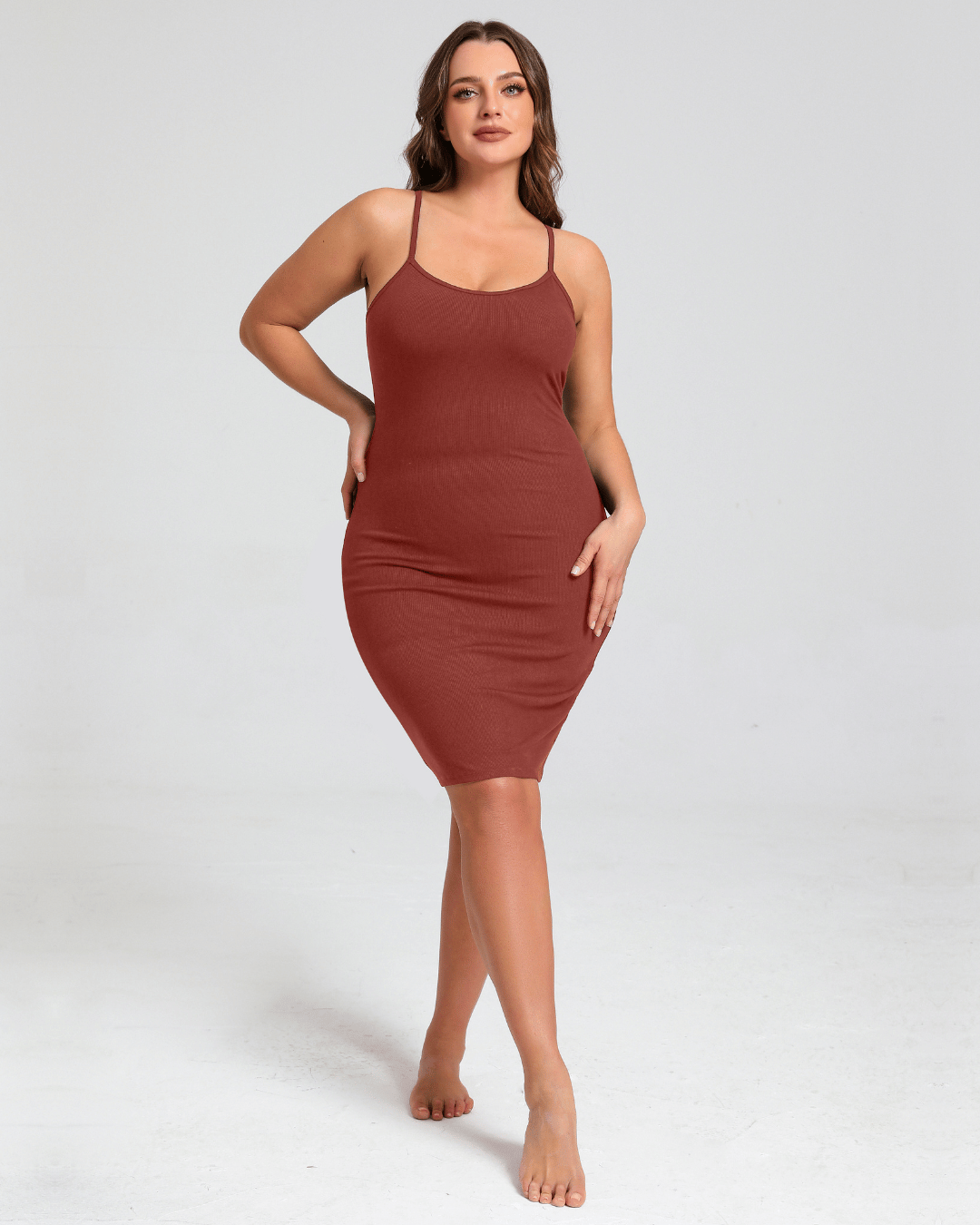 Slip Midi Shapewear Dress