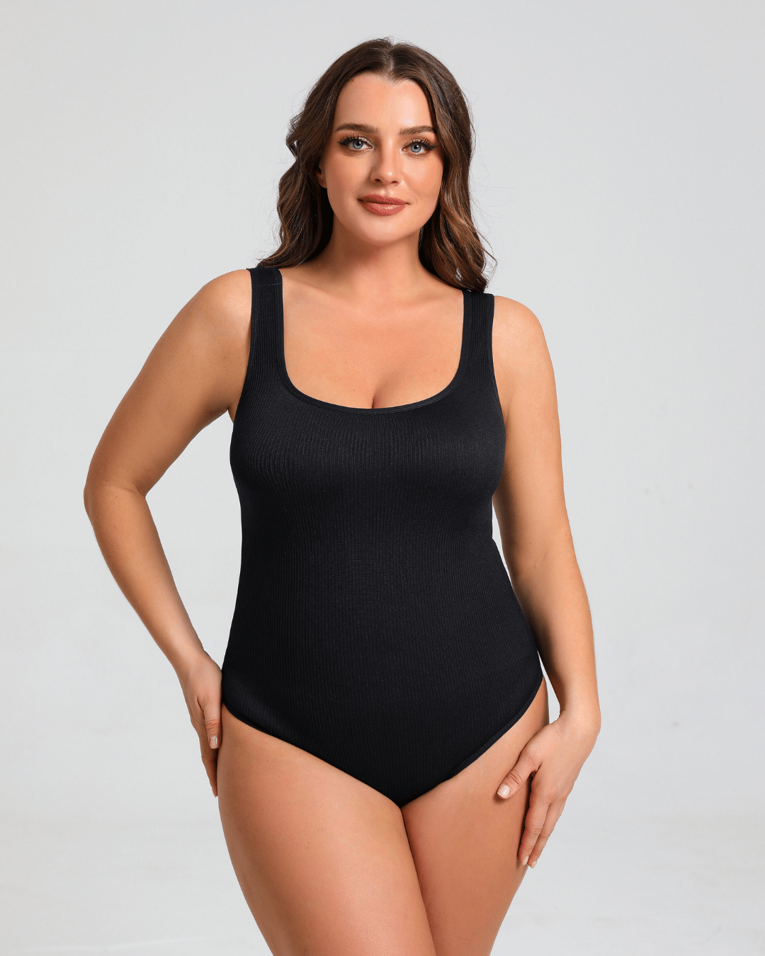 Crew Neck Shapewear Bodysuit