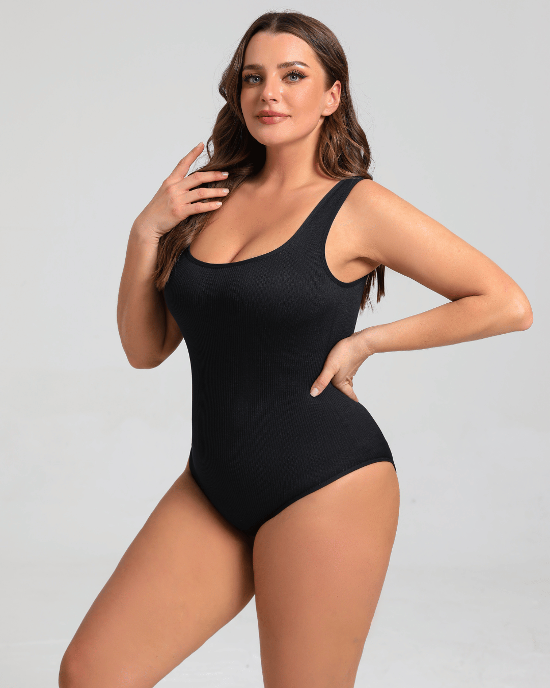 Crew Neck Shapewear Bodysuit