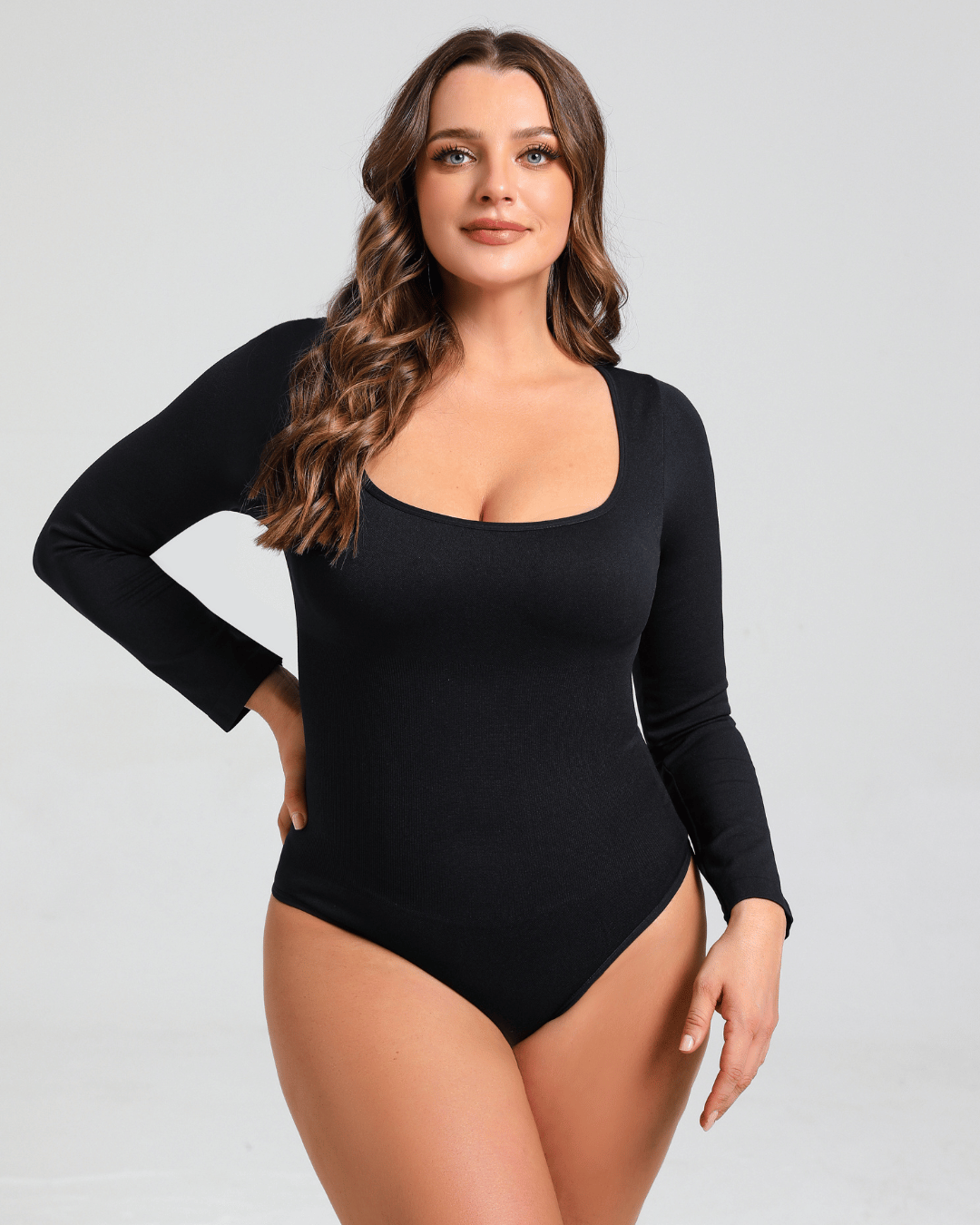 Long Sleeve Shapewear Bodysuit