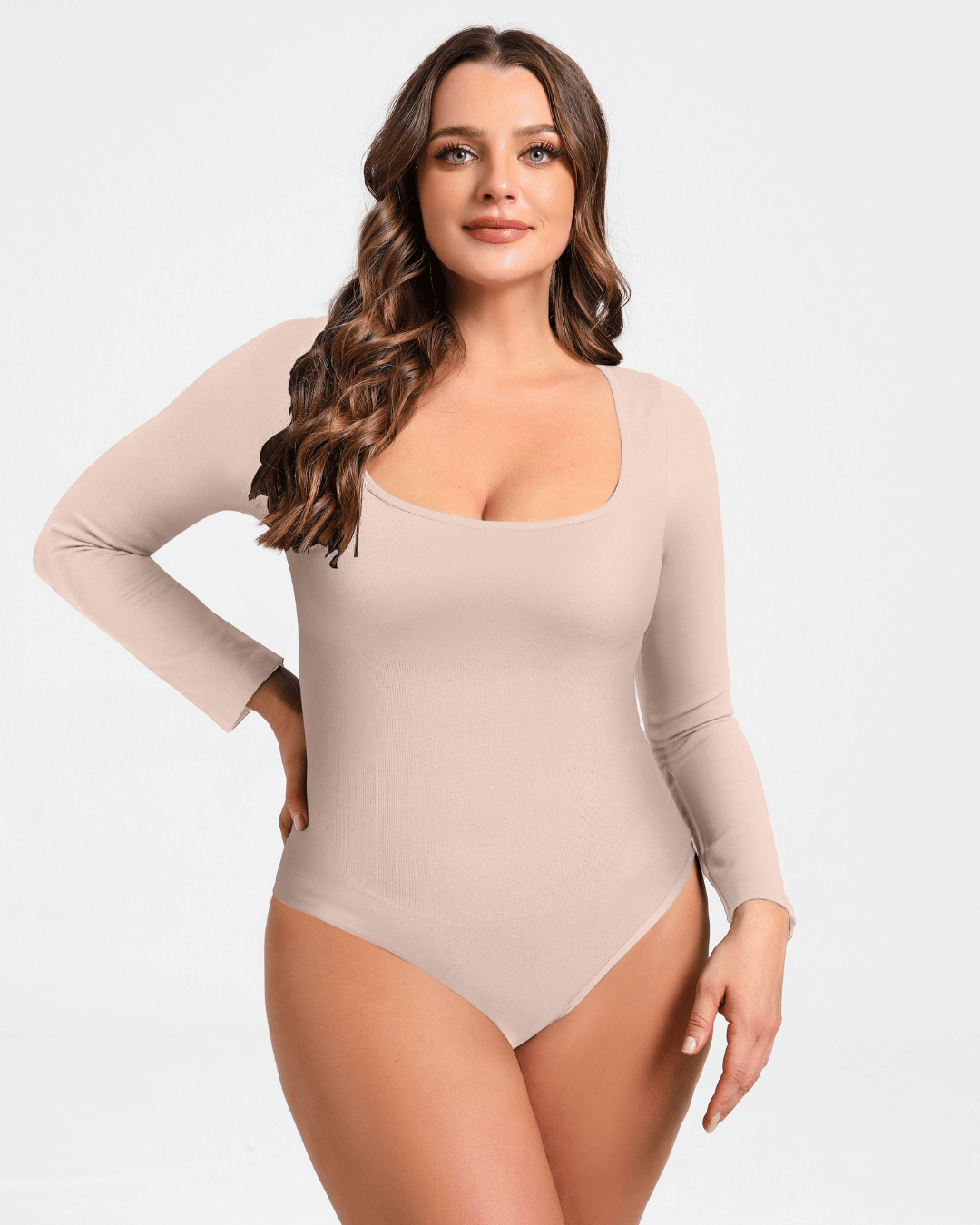 Long Sleeve Shapewear Bodysuit