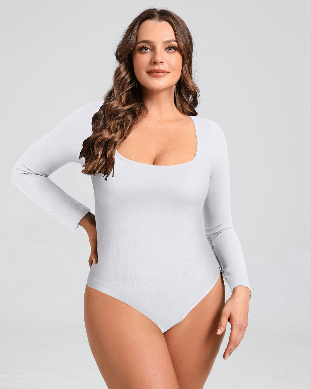 Long Sleeve Shapewear Bodysuit