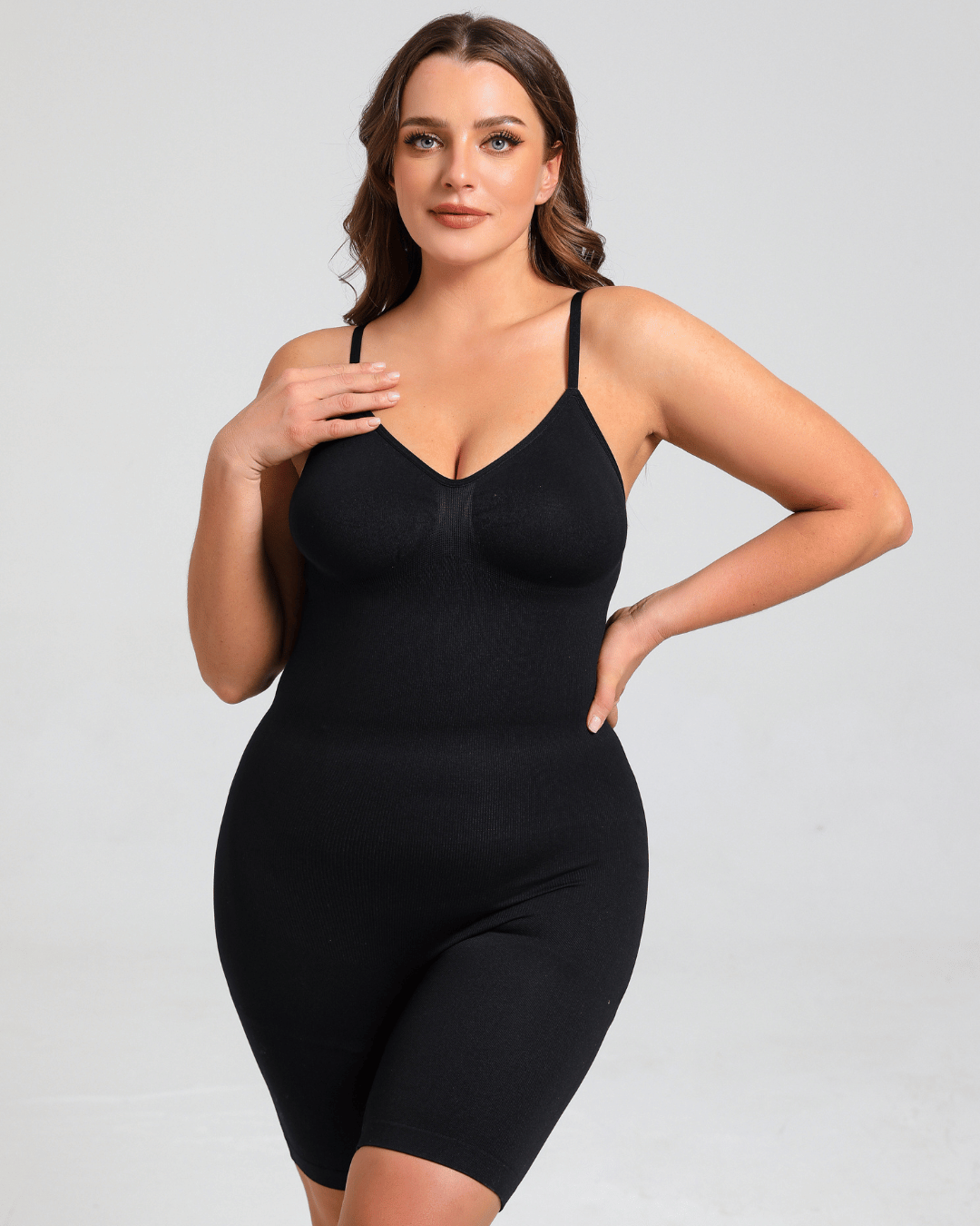 Mid Thigh Snatched Shapewear Bodysuit