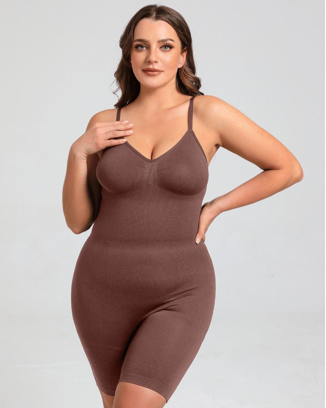 Mid Thigh Snatched Shapewear Bodysuit