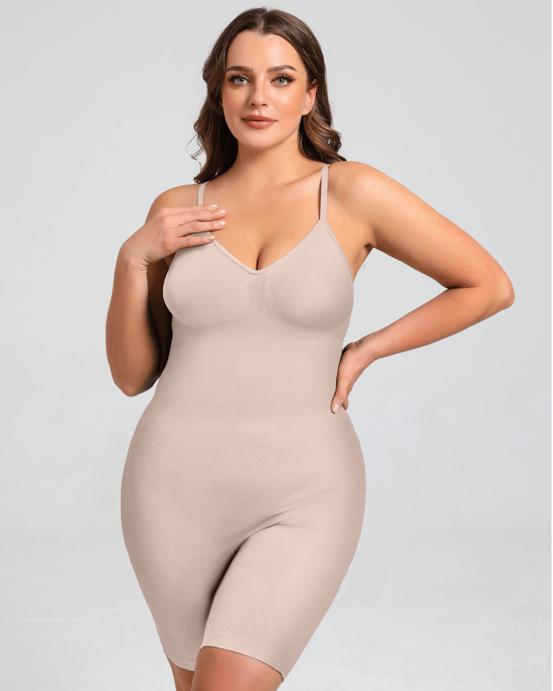 Mid Thigh Snatched Shapewear Bodysuit